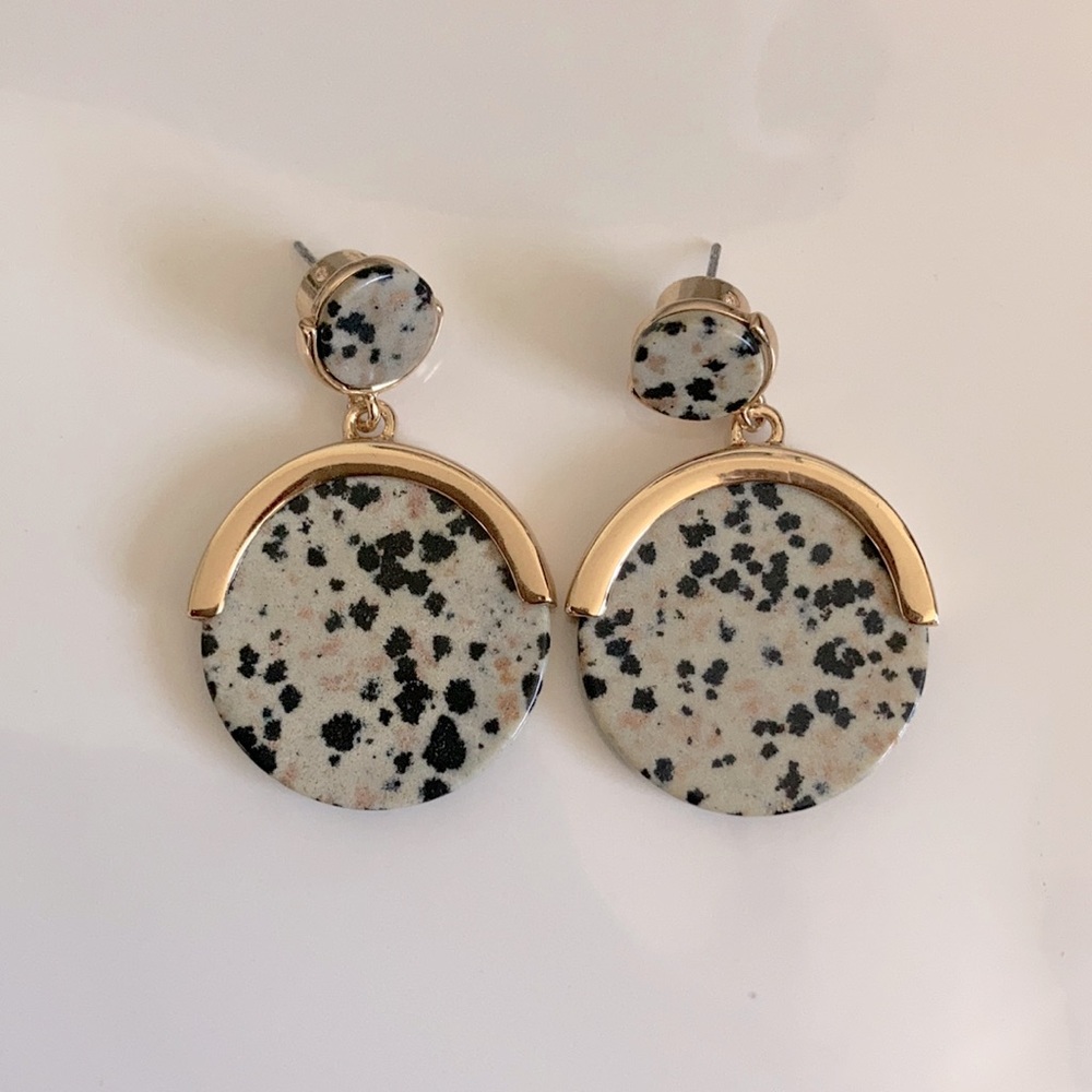 Banana Republic Marble stone earring